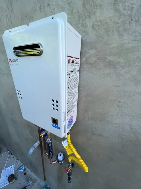 Tankless water heater installation for North Bay Village homes