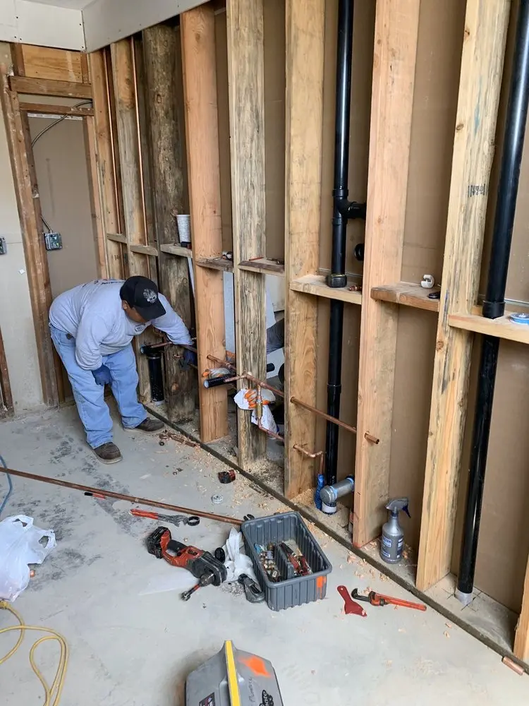 Commercial rough-in plumbing for Gas Line Repair in North Bay Village